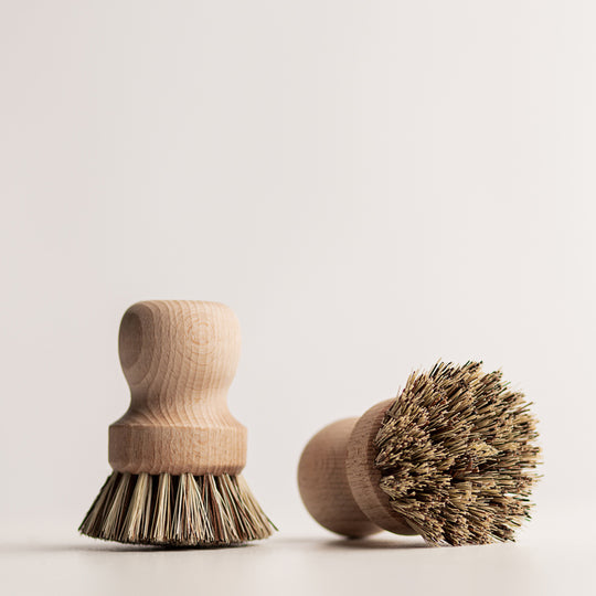Wood Pot Brush