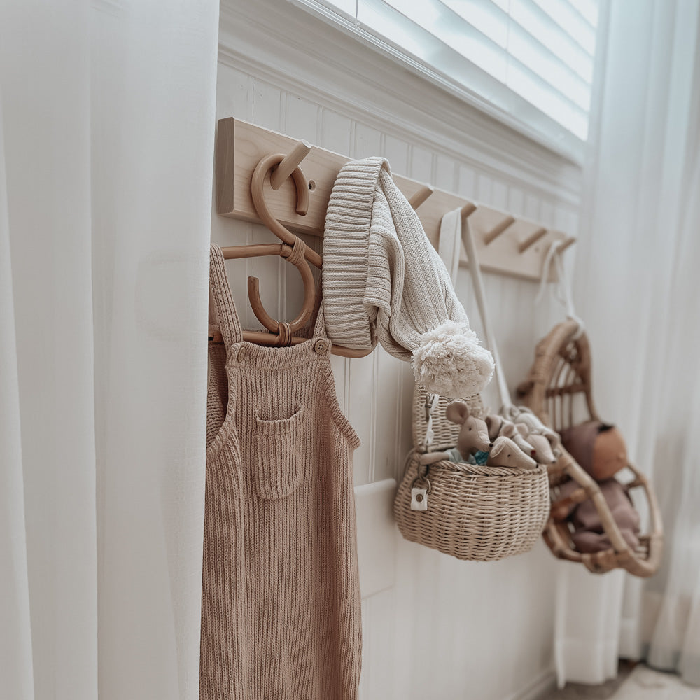 Iris Hantverk Birch Peg Rack