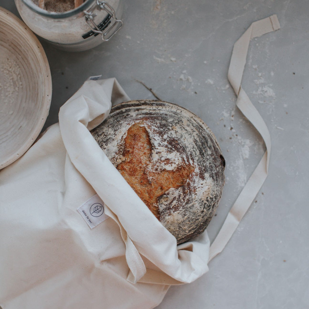 Dans Le Sac Dans le Sac Cotton Canvas Bread Bag