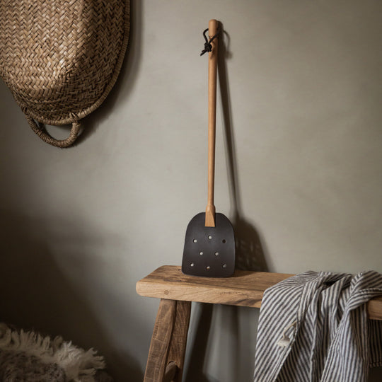 Leather Fly Swatter | Brown