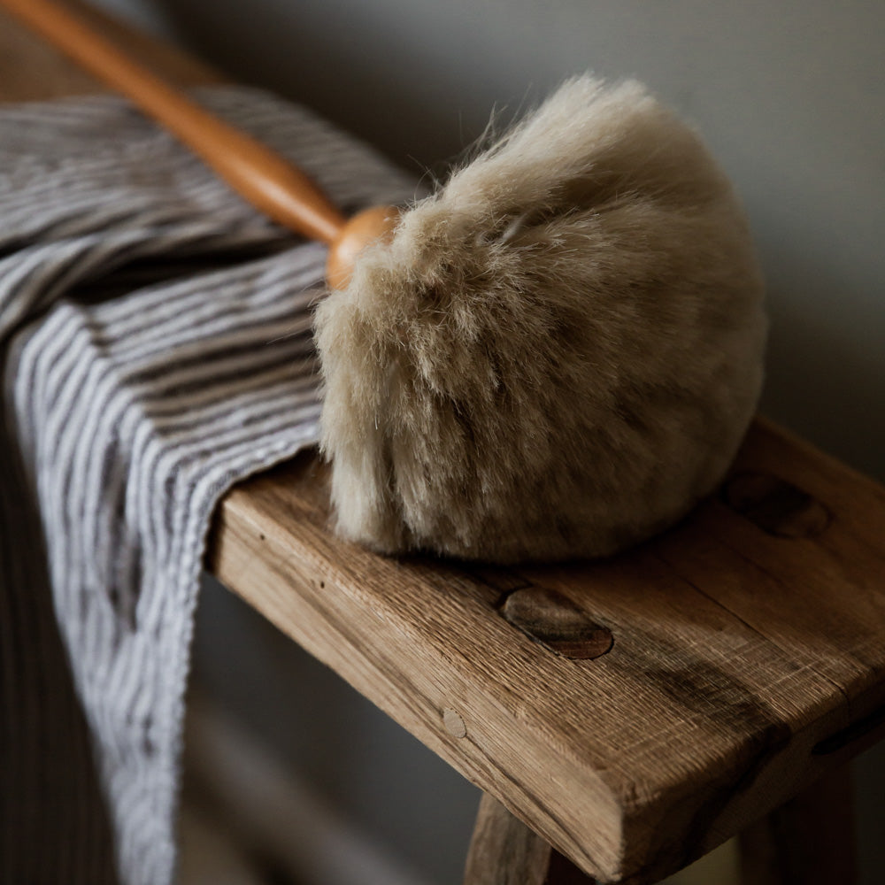 Long Handled Goat Hair Duster – Helen Milan