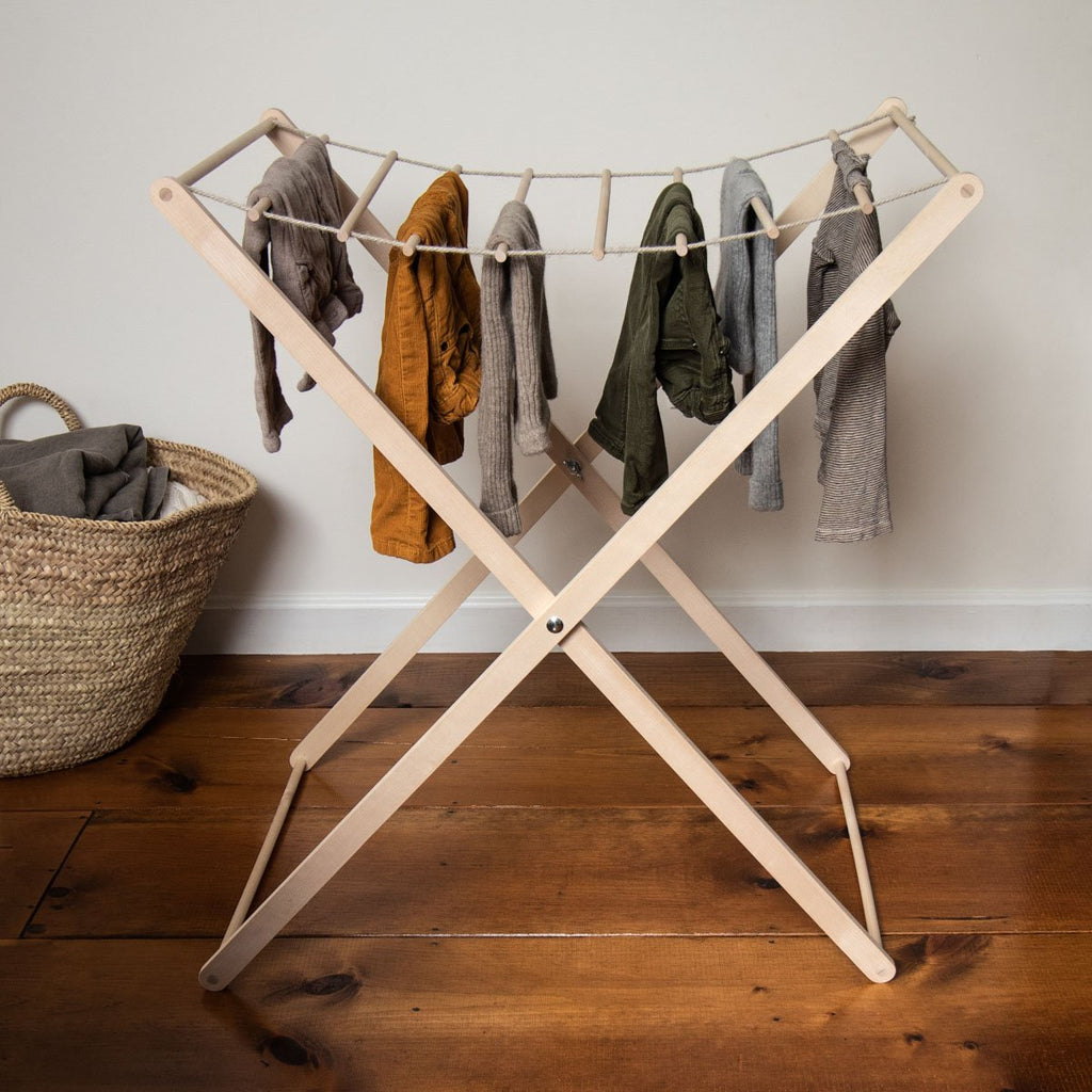 Iris Hantverk Birch Clothes Horse