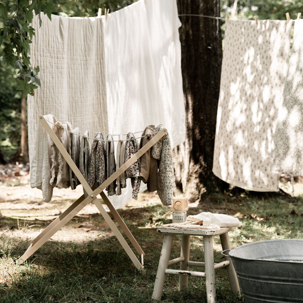 Iris Hantverk Birch Clothes Horse